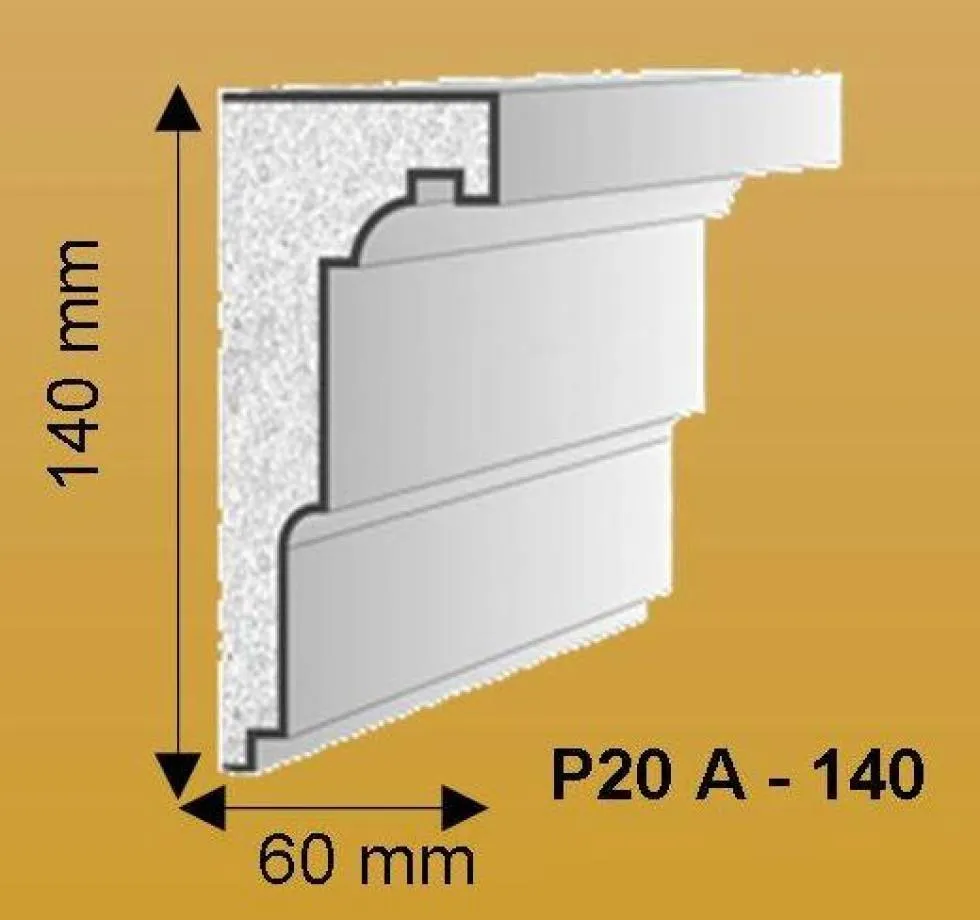Styroporstuck profile P20A