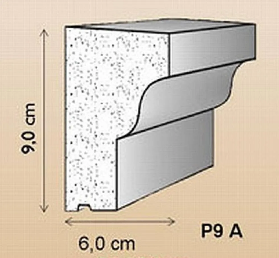 fassadenstuck profil P9A