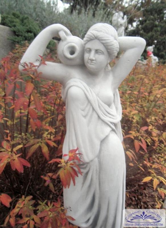 gartenteichfigur mit wasserauslauf