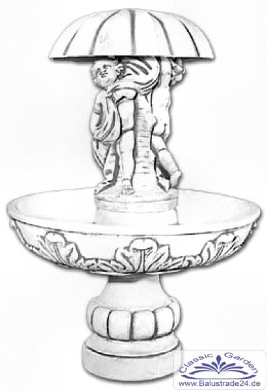 Brunnen, Gartenbrunnen, Brunnenschale,