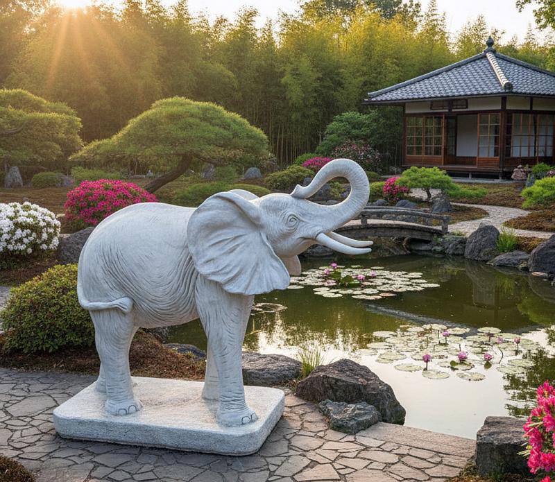 Asiatischer Glückselefant