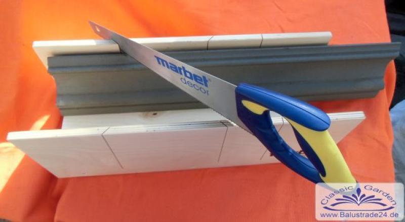 gipsstuck Säge mit gehrungslade