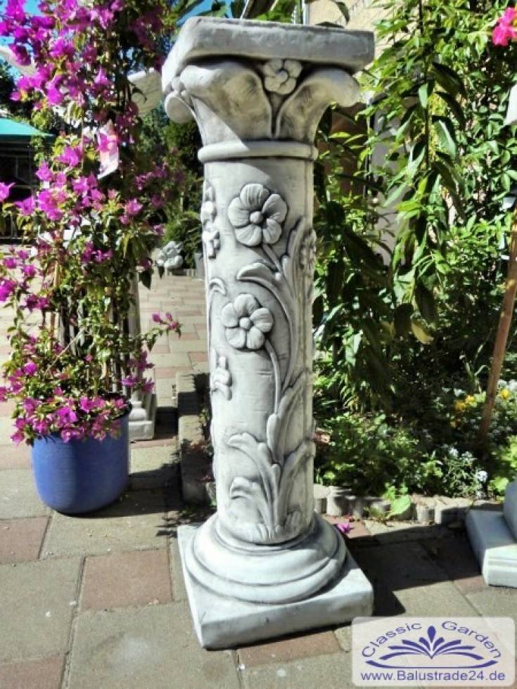 Säulen für Garten Steinfiguren