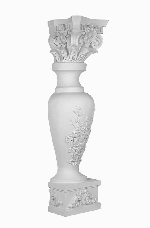 K3005-2 Kamin Verkleidung als schmuckvolles Kaminportal Dekokamin Kaminkonsole 1870x1275mm Tiefe 338mm