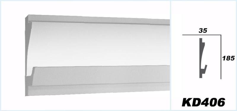 maßskizze lichtleiste kd406