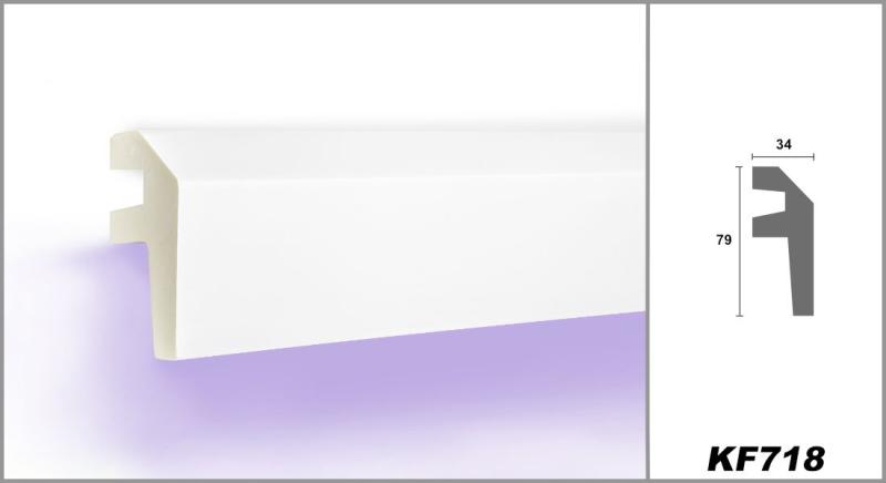 PU Profil KF718 indirekte Decken Beleuchtung