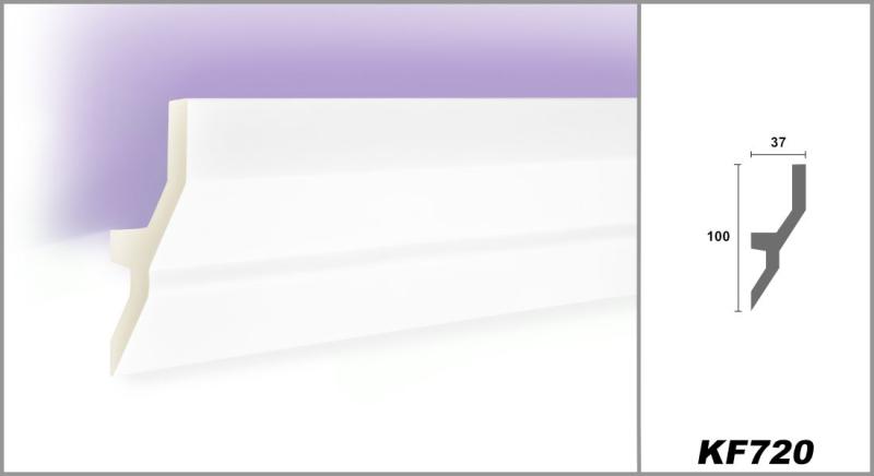 Profil KF720 indirekte Decken Beleuchtung