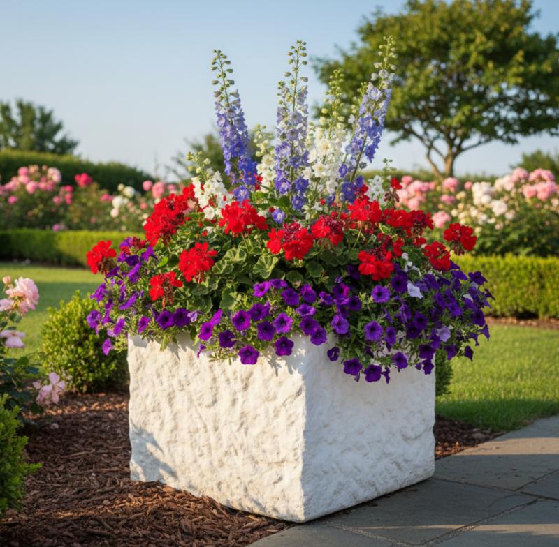 Steintröge aus Beton