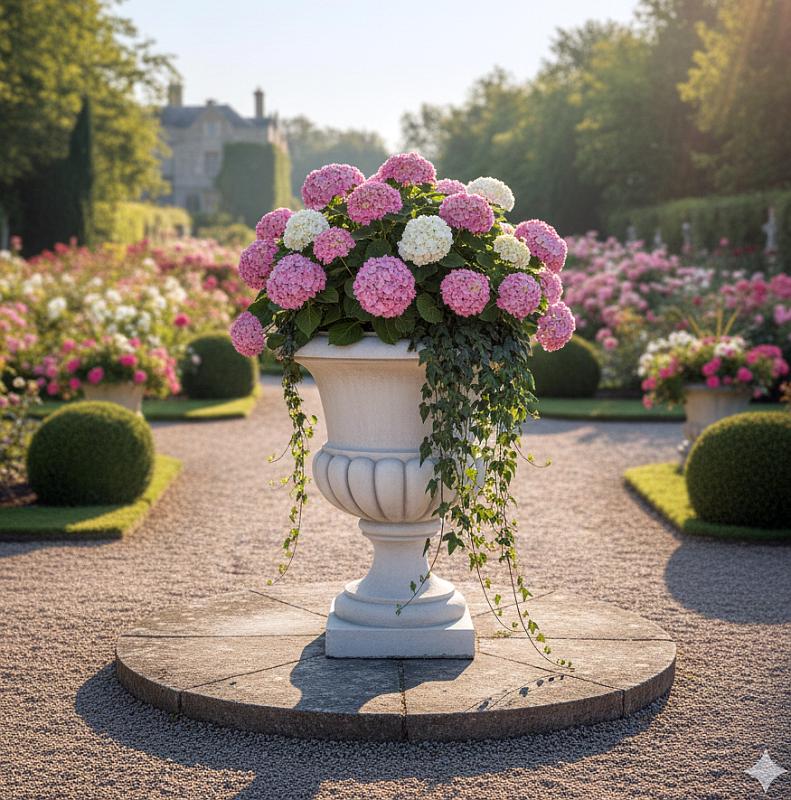 Garten Ziervase Pflanz- und Blumen Kübel