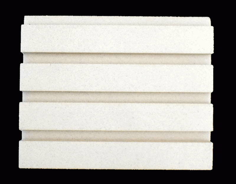 Styropor Fassadenverkleidung Lamellen Optik Akustikpaneele Wandverkleidung Außenbereich 32cm breit FL-1