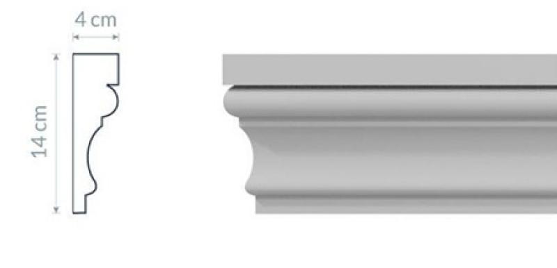 Styropor Fassadenstuck Profile L1A