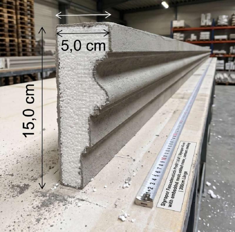 Fassadenstuck Leisten Styroporstuck Fenster Zierprofile L8A