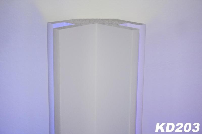 3d profil für indirekte wandbeleuchtung