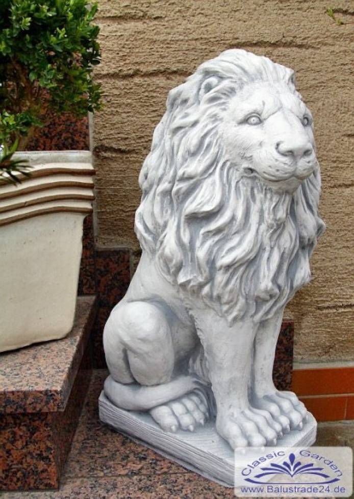 Löwen Gartenfigur