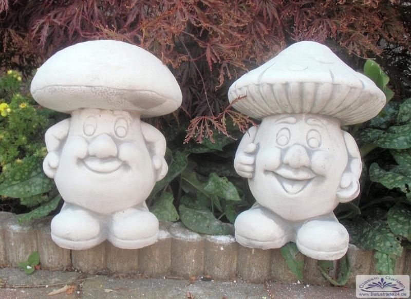 Steinfiguren Pilz