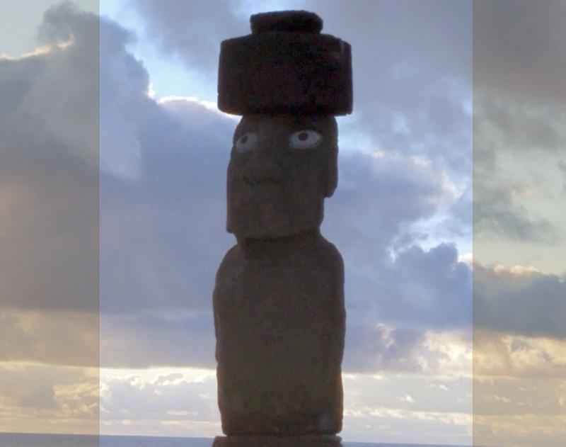 osterinsel moai steinfiguren