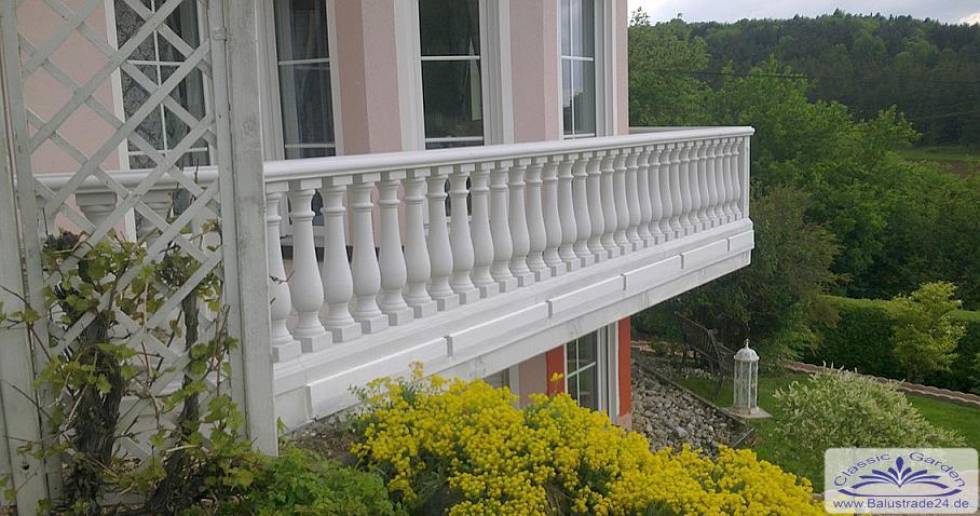 moderne Balustrade für Balkon