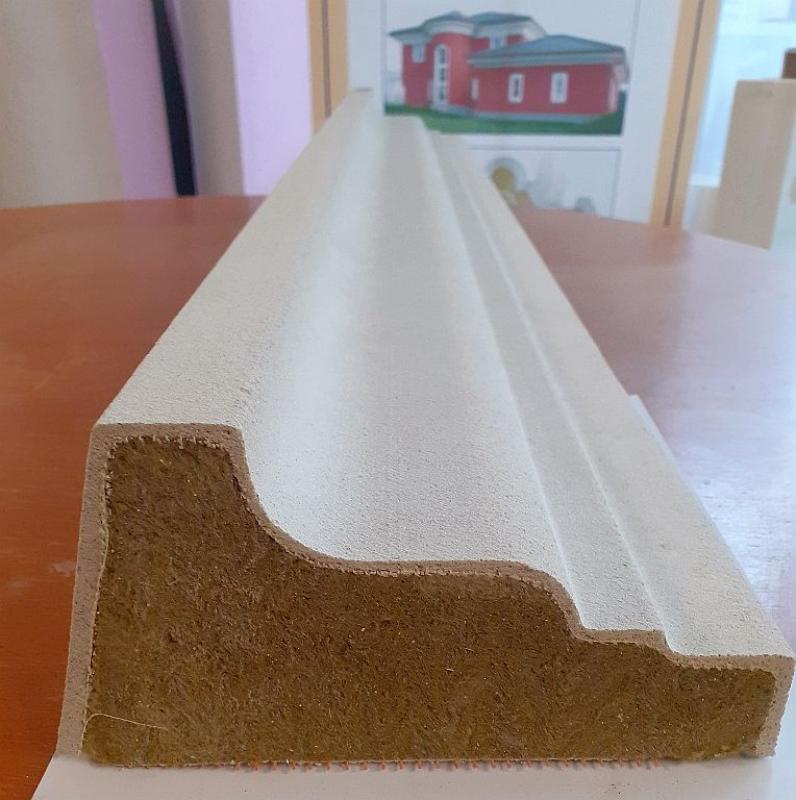 Fenster Gesims Fassadenstuck Profil | Brandschutz Zierleisten Steinwolle Basis 125cm