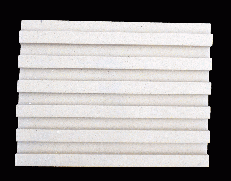 Lamellen Fassadenverkleidung Styropor Wanverkleidung Akustikpaneele für Aussen 30cm breit FL-2