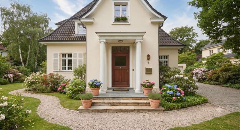 Kleine Säulen Styropor Leichtbau