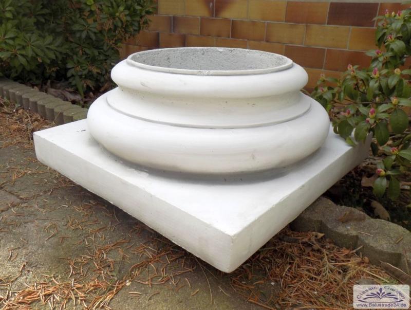 Kapitell Säulen Sockel Basis aus Beton