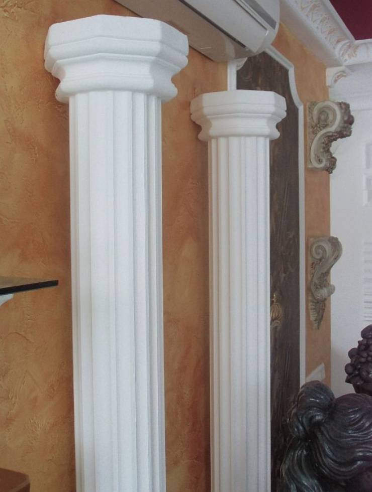 Gips Säulen Element