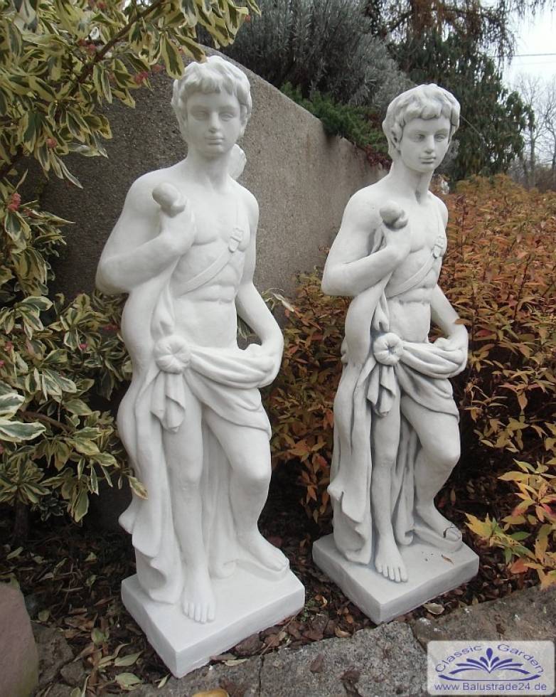 Skulptur Apollon mit Pfeil und Bogen