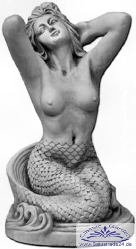 Skulptur Meerjungfrau Figur