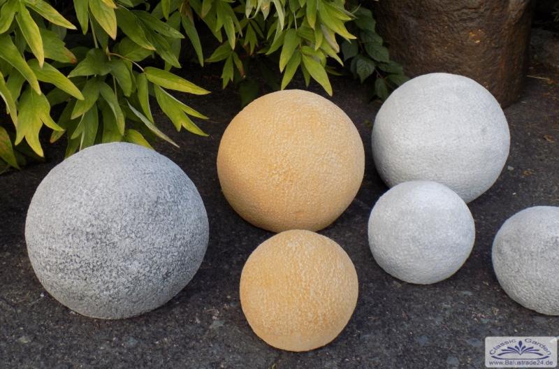 gartendeko beton kugel