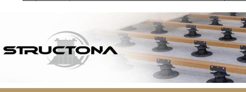 Unterkonstruktion für Balkon und Terrassendielen