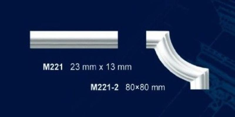 Stuckbogen zu Leiste M221