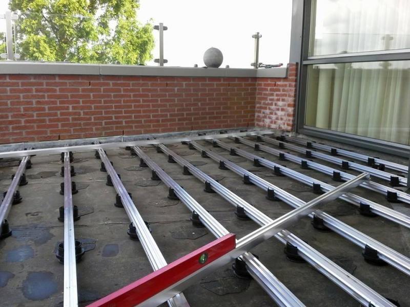 Aluminium Profile | Unterkonstuktion für Balkon und Terrassendielen