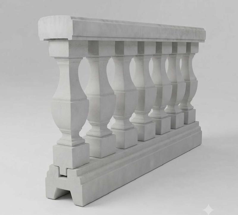 TYP-06 PLUS Balustraden Geländer 90cm quadratische Baluster Säulen 90cm