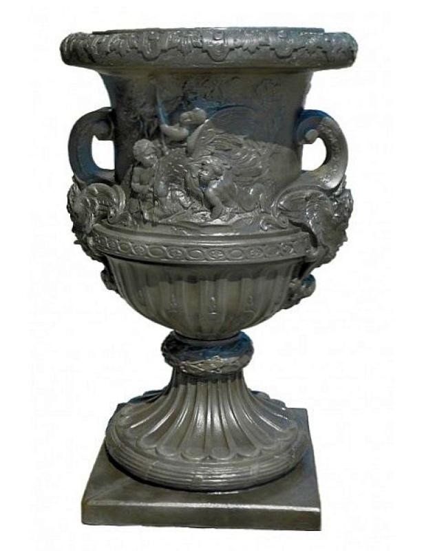 Parkvase mit Henkel in Sonderfarbe Black