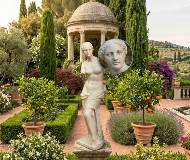 Kunststein Marmorfigur Venus von Milo Skulptur Figur aus Kunstmarmor 63cm