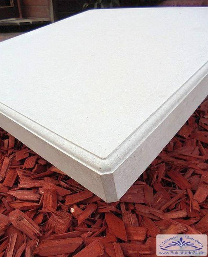 Weißbeton Betonplatten