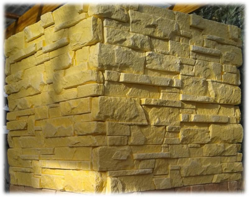 Riemchen Wandverkleidung Wandplatten Verkleidung Gips oder Weißbeton Wandverblender Steine 49x19cm