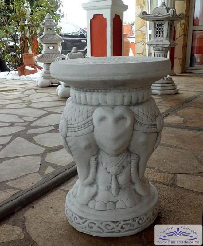 Ziersockel für Gartendekoration