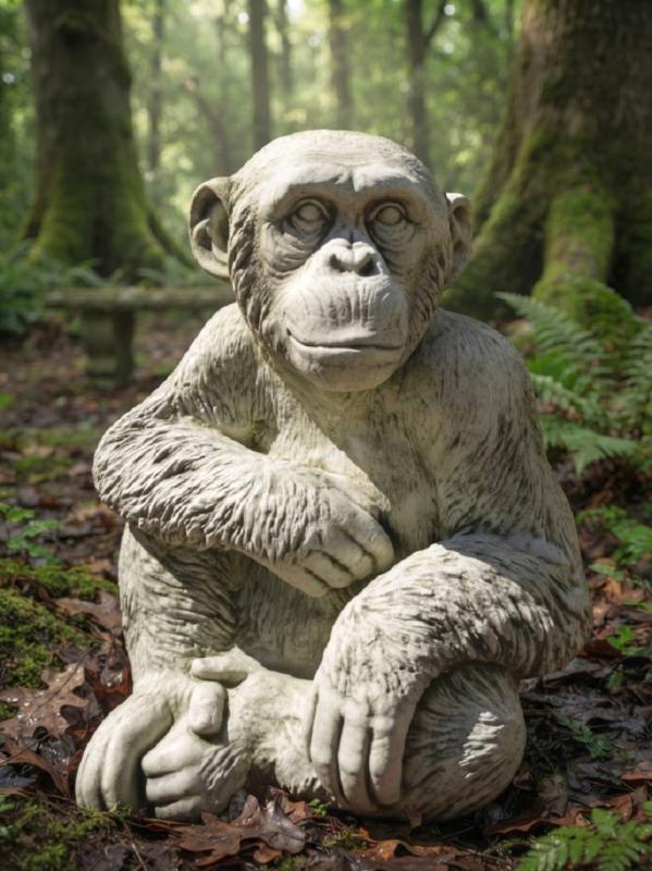 Affen 3-er Figur Gartendekoration nicht sehen hören sagen 64cm
