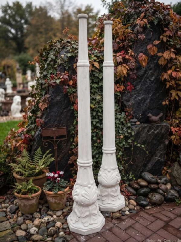 Laternensäule Sockel für Gartenlaternen Betonmast Gartenleuchte 190cm 85kg