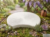 Runde Betonplatte 60cm als Gartenweg Trittplatte oder individueller Kreisbogen für Baumring Platten