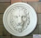 Fassadenstuck Löwen Wandrelief Bild