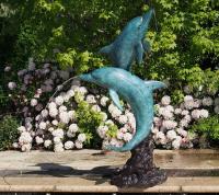 Delfinen Bronze Figur