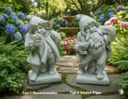 Steinfigur Gartenzwerg