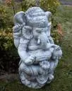 elefantengott ganesha steinfigur
