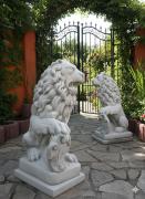 Löwen garten Figuren