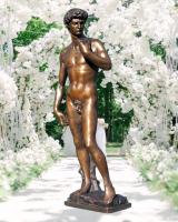 Bronze Skulptur kleine David Figur