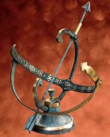 Kleine Bronze Sonnenuhr Gartendeko