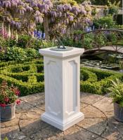 Betonpfeiler Sockel Zaunpfeiler Säule Galeriesockel Figuren Postament 100cm