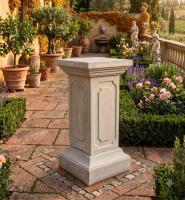 Pfeiler Sockel für Gartenfiguren und Blumen Pflanzgefäße